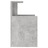Mesa de Cabeceira 40x35x60 cm Contraplacado Cinzento Cimento