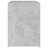 Mesa de Cabeceira 40x30x40 cm Contraplacado Cinzento Cimento