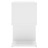 Mesa de Cabeceira 50x30x51,5 cm Contraplacado Branco