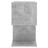Mesa de Cabeceira 50x30x51,5 cm Contraplacado Cinzento Cimento