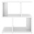 Mesa de Cabeceira 50x30x51,5 cm Contraplacado Branco Brilhante