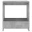 Mesa de Apoio 50x26x50 cm Contraplacado Cinzento Cimento