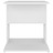Mesa de Apoio 45x45x48 cm Contraplacado Branco