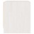 Mesa de Cabeceira 40x30,5x35,5 cm Pinho Maciço Branco