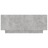 Mesa de Cabeceira 100x35x40 cm Contraplacado Cinzento Cimento