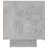Mesa de Cabeceira 100x35x40 cm Contraplacado Cinzento Cimento