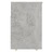 Banco Sapateira 105x30x45 cm Contraplacado Cinzento-cimento