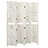 Biombo com 5 Painéis 178,5x166 cm Madeira Branco Antigo