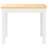 Conjunto Mesa e Cadeiras Infantil Mdf Branco e Bege 3 pcs