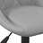 Cadeiras de Jantar Giratórias 4 pcs Veludo Cinzento-claro