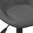 Cadeira de Jantar Veludo Cinzento-escuro