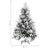 Árvore de Natal C/ Flocos de Neve e Pinhas 150 cm Pvc e Pe