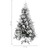 Árvore de Natal C/ Flocos de Neve e Pinhas 195 cm Pvc e Pe
