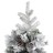 Árvore de Natal C/ Flocos de Neve e Pinhas 225 cm Pvc e Pe