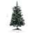 Árvore de Natal Artificial C/ Suporte 60 cm Pvc Verde e Branco