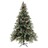 Árvore de Natal com Leds e Pinhas 120 cm Pvc e Pe Verde/branco