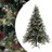 Árvore de Natal com Leds e Pinhas 150 cm Pvc e Pe Verde/branco