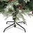Árvore de Natal com Leds e Pinhas 150 cm Pvc e Pe Verde/branco