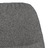 Cadeira de Baloiço Tecido Cinzento-claro