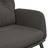 Cadeira de Descanso Camurça Artificial Cinzento-escuro