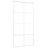 Porta Deslizante em Vidro Esg e Alumínio 102,5x205 cm Branco