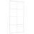 Porta Deslizante Vidro Esg Fosco e Alumínio 102,5x205 cm Branco