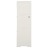 Armário de Plástico 40x43x125 cm Design de Madeira Branco