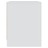 Mesas de Cabeceira 2 pcs 45x34x44,5 cm Aglomerado Branco