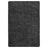Tapete Shaggy 120x170 cm Antiderrapante Cinzento-escuro