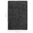 Tapete Shaggy 140x200 cm Antiderrapante Cinzento-escuro