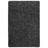 Tapete Shaggy 160x230 cm Antiderrapante Cinzento-escuro