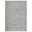 Tapete Shaggy 160x230 cm Antiderrapante Cinzento-claro