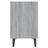 Mesa de Cabeceira C/ Pernas em Metal 40x30x50 cm Sonoma Cinza