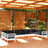 Conjunto Lounge de Jardim C/ Almofadões Pinho Branco 10 pcs