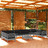 Conjunto Lounge de Jardim C/ Almofadões Pinho Cinza 11 pcs