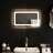 Espelho de Casa de Banho com Luzes LED 50x30 cm