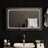 Espelho de Casa de Banho com Luzes LED 80x50 cm