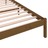 810418 Bed Frame Solid Wood Pine 90x200 cm Honey Brown