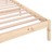810420 Bed Frame Solid Wood Pine 100x200 cm