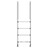 Escada de Piscina 54x38x184,5 cm 304 Aço Inoxidável
