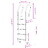 Escada de Piscina 54x38x211 cm Aço Inoxidável 304