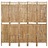 Biombo/divisória com 5 Painéis 200x180 cm Bambu