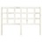 Cabeceira de Cama 140,5x4x100 cm Madeira de Pinho Maciça Branco