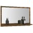 Espelho Wc 60x10,5x37 cm Derivados de Madeira Carvalho Fumado
