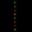 Cordão de Luzes com 150 Luzes LED 15 M Pvc Multicolorido