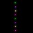Cordão de Luzes com 150 Luzes LED 15 M Pvc Pastel Multicolorido