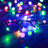 Cordão de Luzes Compacto 1000 Luzes LED 10 M Pvc Multicolorido