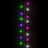 Cordão de Luzes Compacto 1000 Luzes LED 10m Pvc Pastel Multicor