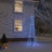 Árvore de Natal em Cone 108 Luzes LED 70x180 cm Azul