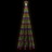 árvore de Natal em Cone 310 Luzes LED 100x300 cm Colorido